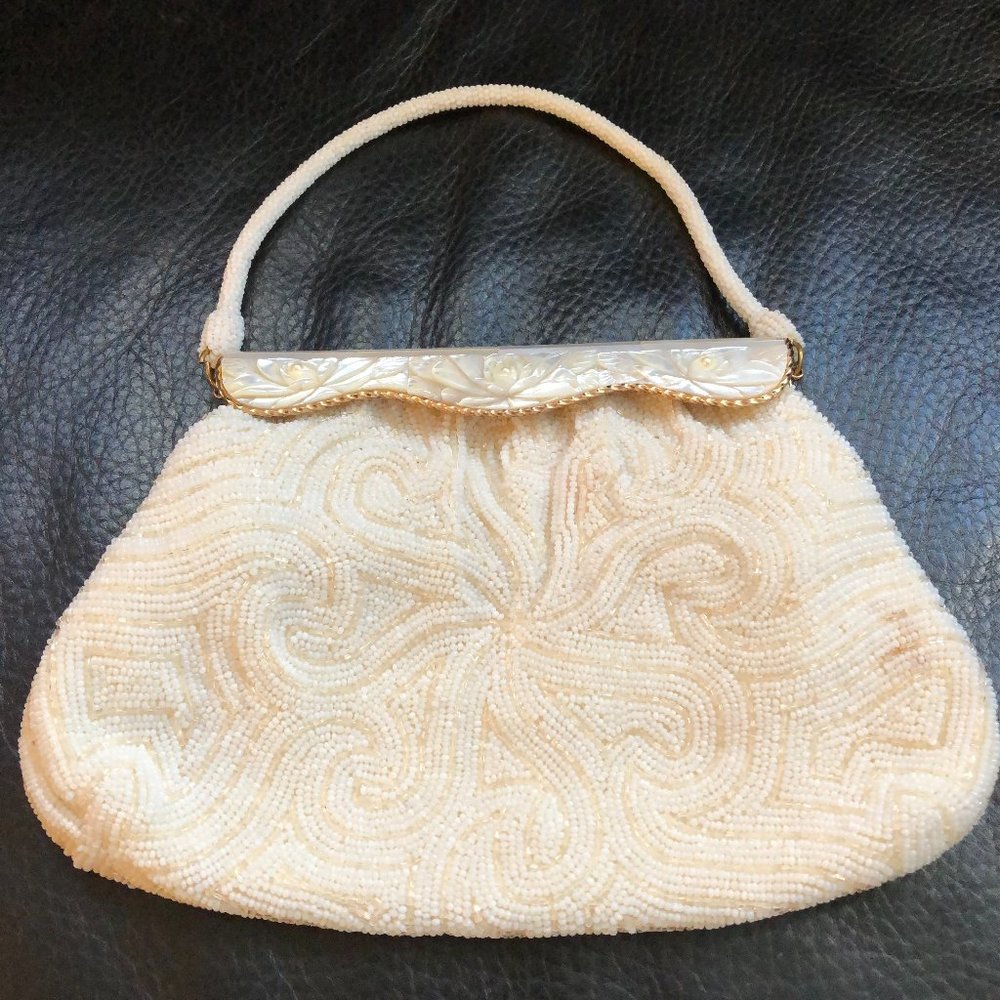 Vintage Beaded Clutch